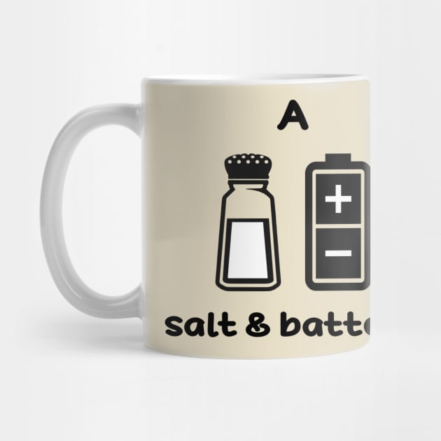 A Salt & Battery by Alema Art